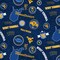 Licensed NCAA West Virginia Homestate Cotton WV-1208 Cotton Fabric by the Yard